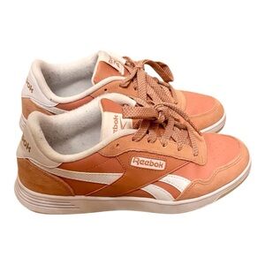 Reebok Pink Clay White Court Advance Sneakers Leather Women Size 7.5